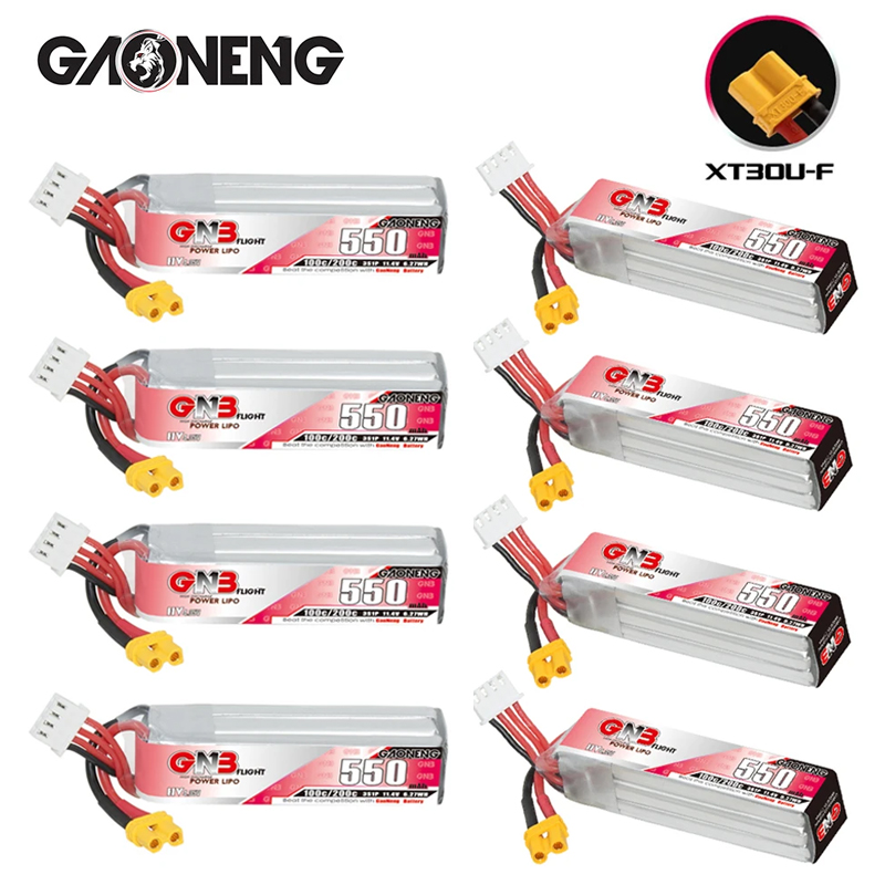 Drone Battery Plate - GNB HV 11.4V 550mAh 100C/200C batterie