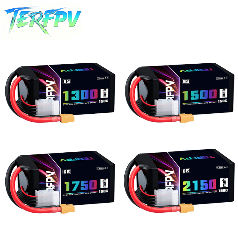 Batterie Lipo TERFPV 6S 22.2V  - Drone Battery Lipo avis et prix