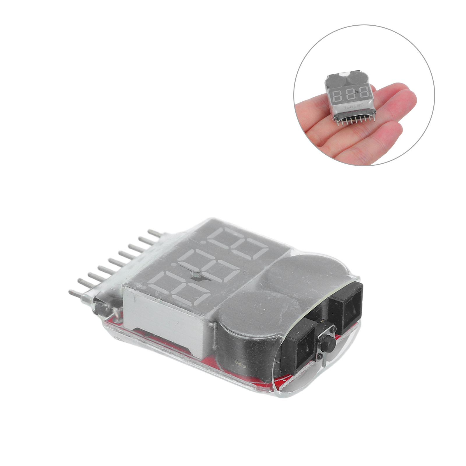 2 pièces Testeur de tension Li - Drone Battery Voltage Checker avis et prix