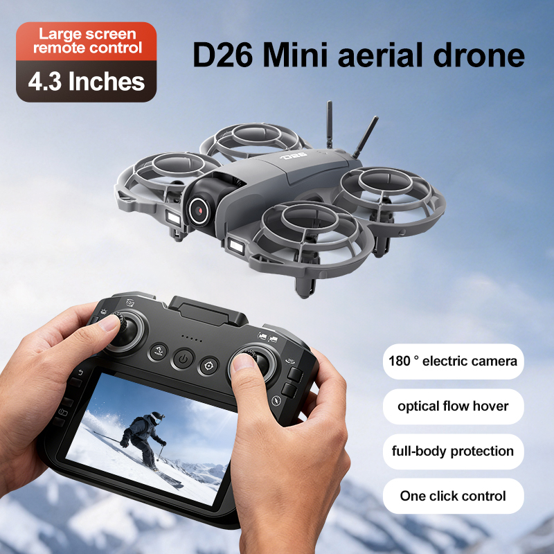 Drone D26 4K Aérien HD 180 °   - Drone Battery Charger avis et prix