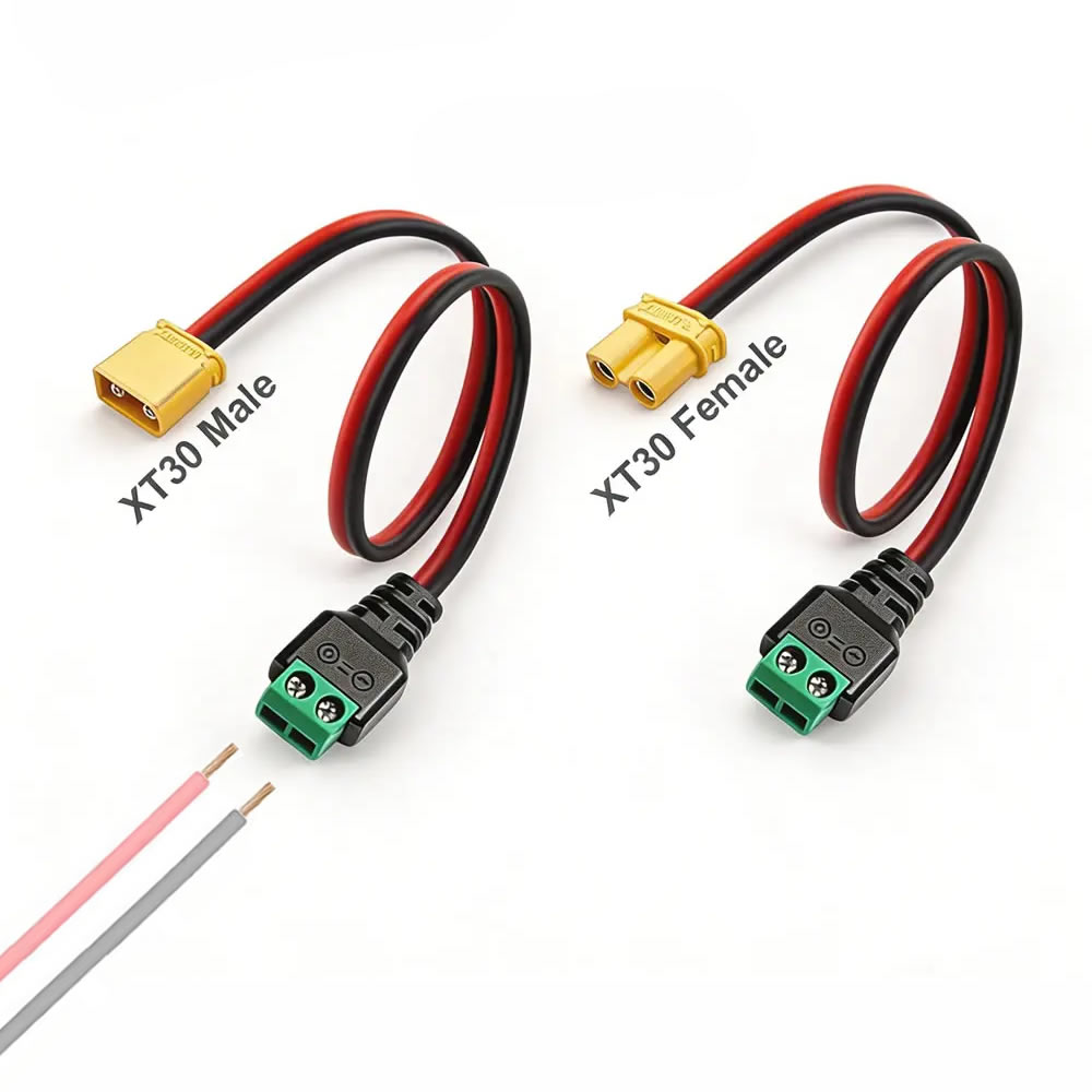 Connecteur mâle-femelle XT30 v - Drone Battery Connector avis et prix